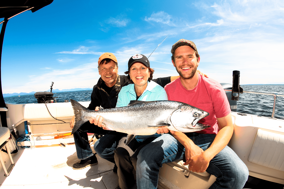 Saltwater Fishing in Campbell River, British Columbia, Canada